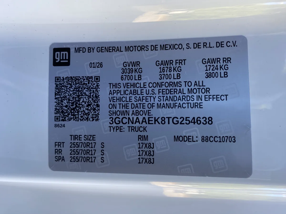2026 Chevrolet Silverado 1500 Work Truck thumbnail 34