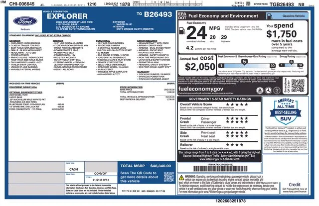 2026 Ford Explorer ST-Line thumbnail 27