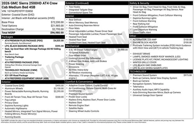 2026 GMC Sierra 2500HD AT4 thumbnail 27