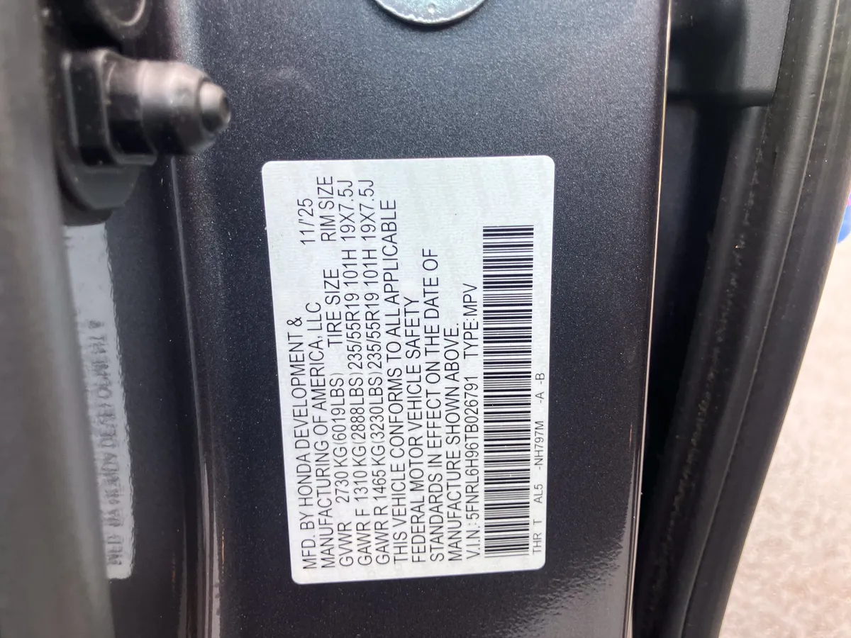 2026 Honda Odyssey Elite Auto thumbnail 50
