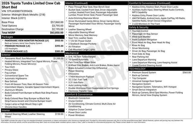 2026 Toyota Tundra Limited thumbnail 27
